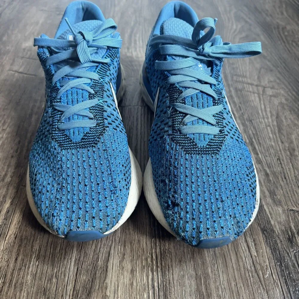 Nike React Infinity Run Flyknit 3 Mens Sz 12 Running Shoes Dutch Blue DH5392-400